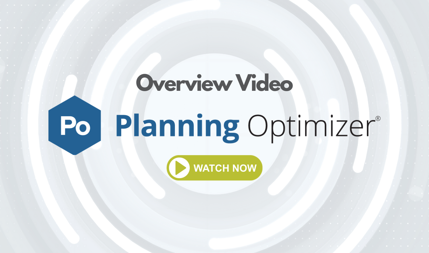 Planning Optimizer demo: standardizing job plans and rough-cut scheduling for maintenance planning